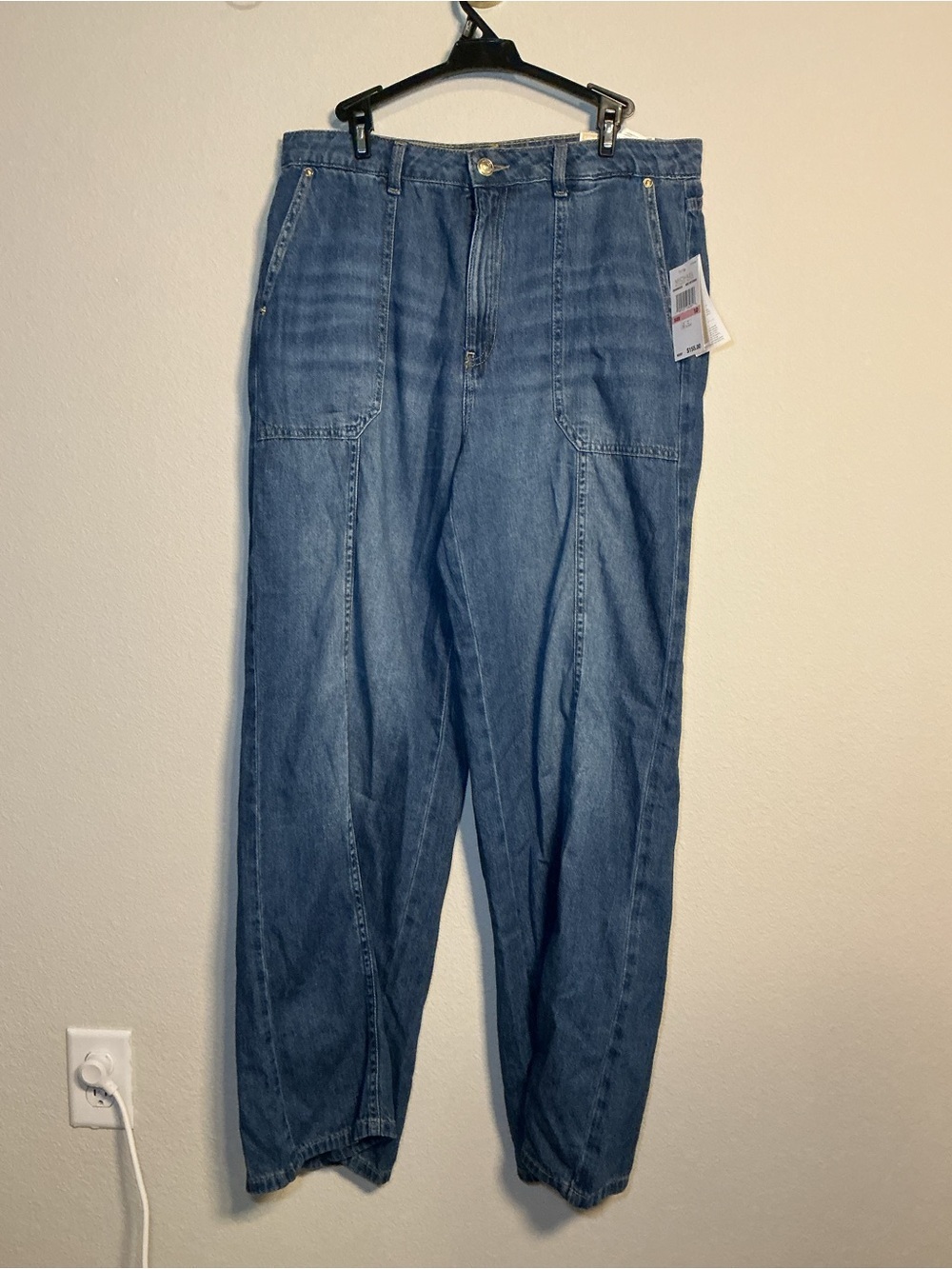 Michael Kors Blue Denim Jeans - Relaxed Fit - Picture 2 of 10